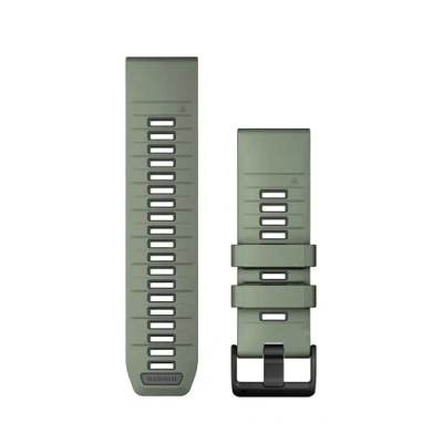 Abbildung von Garmin Ersatzarmband QuickFit 26mm Silikon Weidengrün/Graphit
