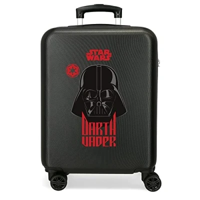 Abbildung von Star wars Squad Darh Vader Maleta de Cabina Negro 38x55x20 cms Rígida ABS Cierre combinación Lateral 35L 2 kgs 4 Ruedas Dobles Equipaje Mano
