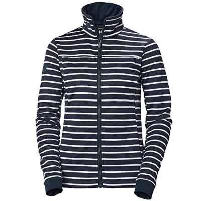 Abbildung von Helly Hansen Damen Crew Fleecejacke, 2XL, Marineblau
