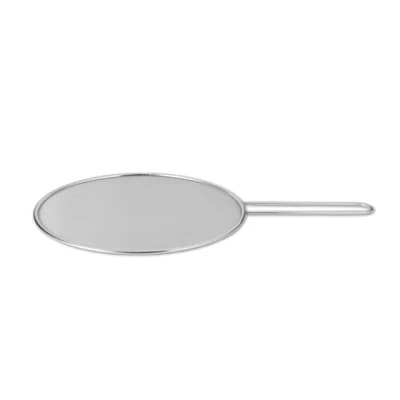 Abbildung von Karl Weis Spritzschutzdeckel, Edelstahl, Silber, 29 cm