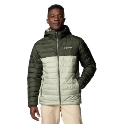 Abbildung von Columbia Powder LITE Winterjacke, Herren, Größe: Large, Hellgrün