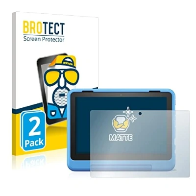 Abbildung von BROTECT Entspiegelungs Schutzfolie für Amazon Fire HD 8 Kids Pro 2022 (2 Stück) Matte Displayschutz Folie, Anti Reflex, Fingerprint