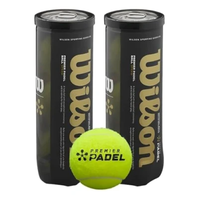 Abbildung von Padelbälle mit Druck Wilson Premier Padel Speed 2x3