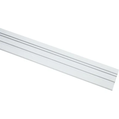 Abbildung von GARDINIA Vorhangschiene, 2 läufig läufig, Fixmaß, Serie Aluminim Vorhangschiene