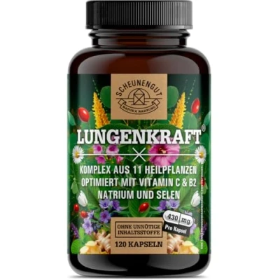 Abbildung von Scheunengut® LUNGENKRAFT® Lungenkraut Kapseln Komplex 120 St