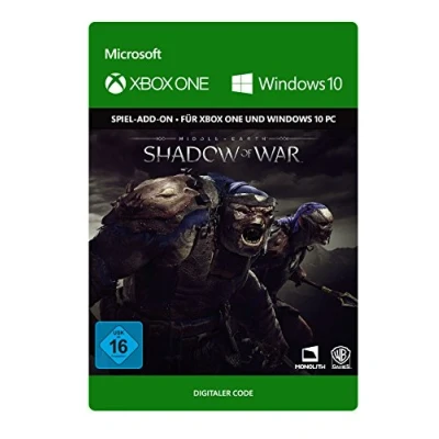 Abbildung von Middle earth: Shadow of War Slaughter Tribe Nemesis Expansion DLC Xbox One/Win 10 PC Download Code