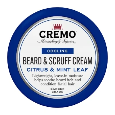Abbildung von CREMO Cooling Beard &amp; Scruff Cream For Men Lightweight Refreshing 113g
