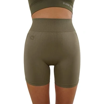 Abbildung von Stark Soul® Trainingsshorts Seamless kurze Leggings OPAQUE in Unifarben