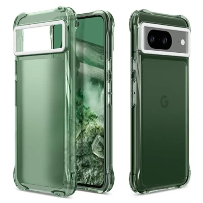 Abbildung von CYRILL von Spigen UltraSheer Hülle [Staubfrei] kompatibel mit Google Pixel 8 (2023) Kale
