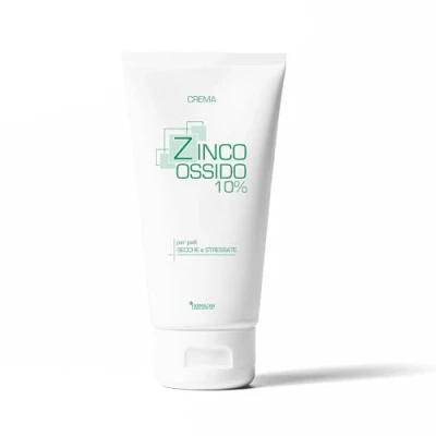 Abbildung von Zinkoxid Creme 10% 250 ml Schutz gegen Reibung, beruhigend, feuchtigkeitsspendend, trockene Haut, strapazierte Rötungen Zinkoxid, Mandelöl, Rizinusöl (250 ml)