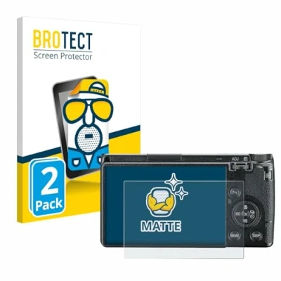 Abbildung von BROTECT Entspiegelungs Schutzfolie für Ricoh GR III 2019 R02010 / HDF (2 Stück) Matte Displayschutz Folie, Anti Reflex, Fingerprint