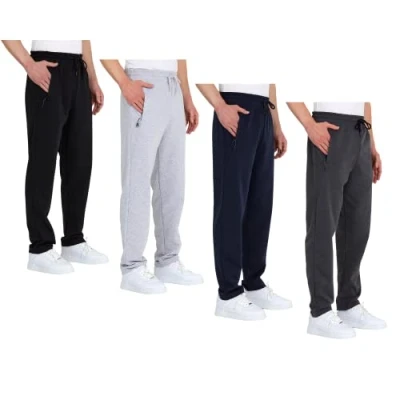 Abbildung von COMEOR Jogginghose Herren mit Reißverschlusstaschen Baumwolle Trainingshose Sporthose Jogginghosen Männer Jogger Jungen Freizeithose