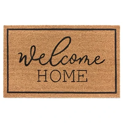 Abbildung von Fußmatte Mix Mats Kokos Welcome Home, HANSE rechteckig, Höhe: 15 mm, Kokos, Schmutzfangmatte, Outdoor, Rutschfest, Innen, Kokosmatte, Flur