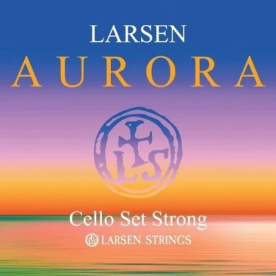 Abbildung von LARSEN STRINGS Cello Saiten Aurora Satz 4/4 Strong