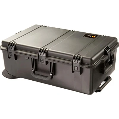 Abbildung von PELI Storm IM2950 Professioneller Transportkoffer für AV Broadcast Ausrüstung, Wasserdicht, 90L Volumen, Mit Schaumstoffeinlage (Anpassbar), Schwarz