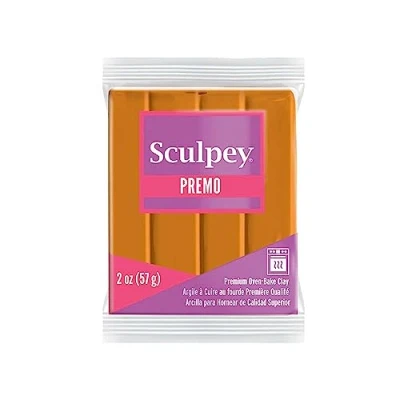 Abbildung von Sculpey Premo Polymer Clay 2oz Burnt Orange PE02 5012