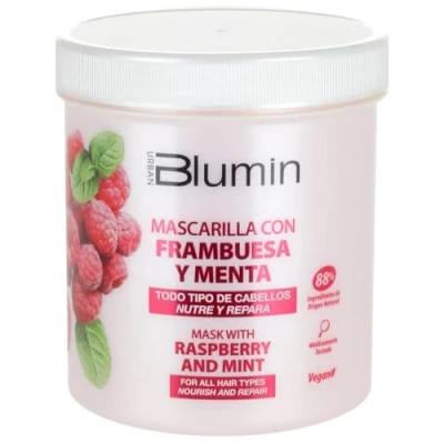 Abbildung von Blumin Urban Himbeer und Minzöl Haar Maske, 700 ml