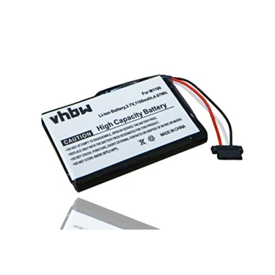 Abbildung von vhbw 1x Akku kompatibel mit Mitac Mio Spirit V505 TV, V735 TV GPS Navigation Navi (1100 mAh, 3,7 V, Li Ion)