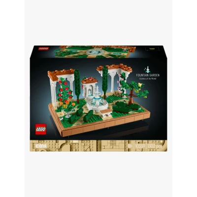 Abbildung von 10359 Icons Springbrunnengarten, Konstruktionsspielzeug