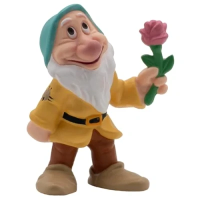 Abbildung von Bullyland 12480 Spielfigur Zwerg Pimpel aus Walt Disney Schneewittchen, ca. 5,5 cm, detailgetreu, ideal als kleines Geschenk für Kinder ab 3 Jahren
