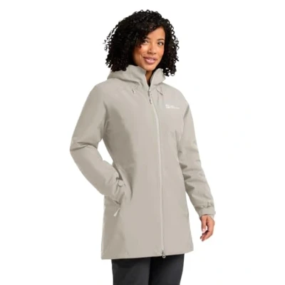 Abbildung von Jack Wolfskin Heidelstein Wintermantel, Damen, Größe: XXL, Pale sand