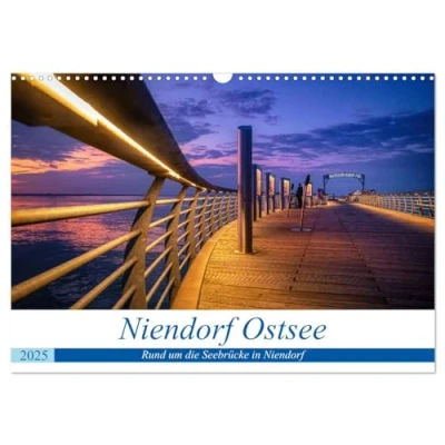Abbildung von Niendorf Ostsee (Wandkalender 2025 DIN A3 quer), CALVENDO Monatskalender
