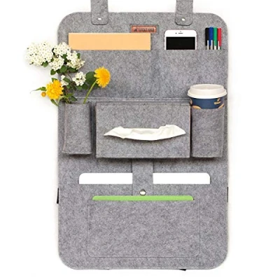 Abbildung von Lucky Sign Autositz Organizer Wohnmobil Zubehör Innenraum, 62 x 41 cm Grau