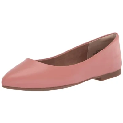 Abbildung von Amazon Essentials Damen Ballerinas mit spitzem Zehenbereich, Staubrosé, 37 EU