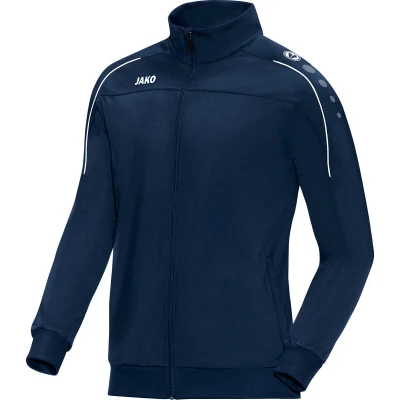 Abbildung von JAKO Classico Trainingsjacke für Kinder, Größe: 116, Marine