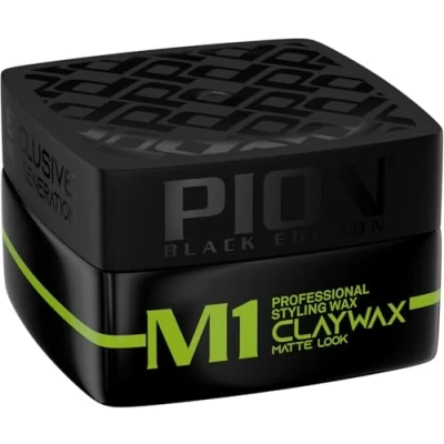 Abbildung von Pion M1 CLAY WAX Hair Styling 175ml Black Edition Matte Look/Matte