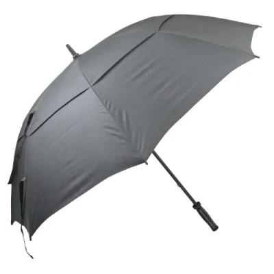 Abbildung von Longridge Deluxe winddichter Golfschirm Schwarz