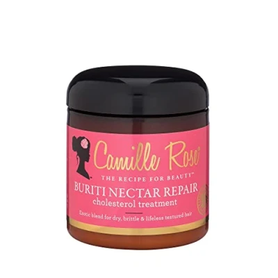 Abbildung von Camille Rose Buriti Nectar Repair Cholesterin Behandlung, für trockenes, sprödes lebloses strukturiertes Haar, 8 oz