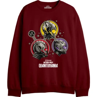 Abbildung von Marvel Herren Meantmmsw013 Sweatshirt, Burgunderrot, L
