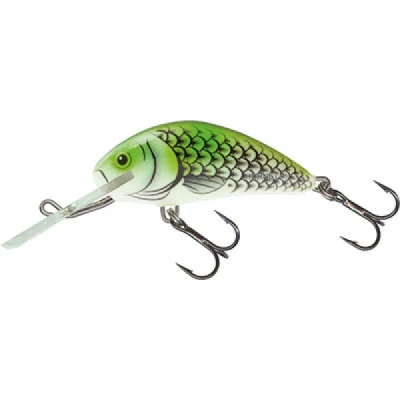 Abbildung von Salmo Hornet 3,5cm Sinking Olive Hot Spot Wobbler