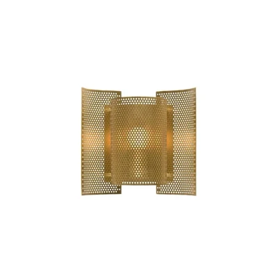 Abbildung von Northern Butterfly perforated Wandleuchte, messing