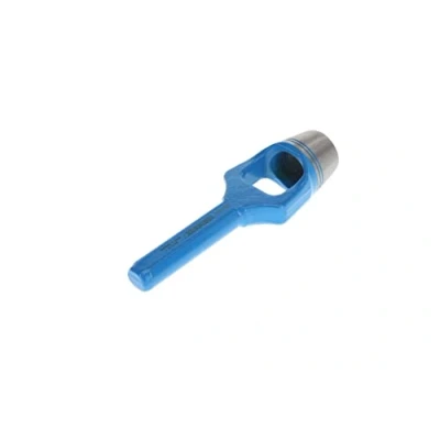 Abbildung von GEDORE Henkellocheisen für weiche Materialen, Ø 35 mm, Gummi Leder Dichtungen Stoff, rund, 195 mm lang, Stanzeisen, 570035