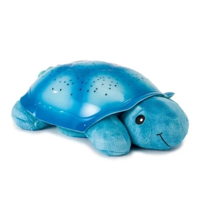 Abbildung von Cloud b Beruhigendes Nachtlicht Sternenprojektor Sanfte Helligkeit 3 Farben 8 Sternbilder Abschaltautomatik Dämmerung Schildkröte, Blau