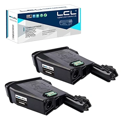 Abbildung von LCL TK 1125 Schwarz 2100 Seiten Tonerkartusche kompatibel für Kyocera TK1125 1T02M70NL ecosys FS 1061DN 1325MFP Toner Drucker (2er Pack)