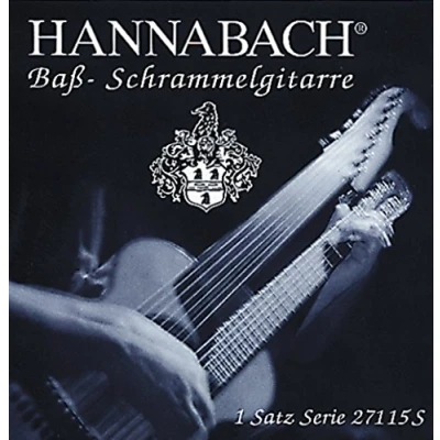 Abbildung von Hannabach Bass /Schrammelgitarre Saiten Bordunsatz 9 saitig