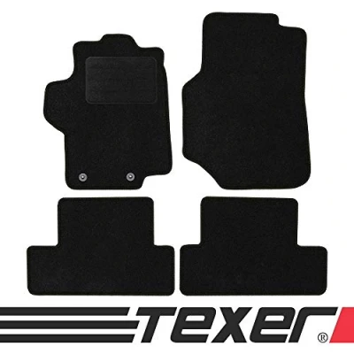 Abbildung von TEXER Textil Fußmatten Passend für Peugeot 1007 Bj. 2005 2009 Basic