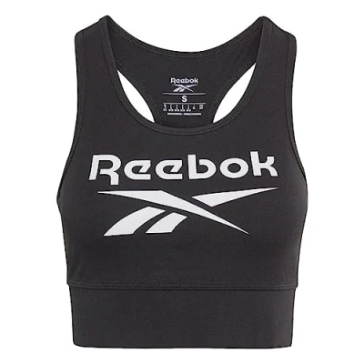 Abbildung von Reebok Damen Bra Ri Bl Cotton Bralette, Black, GL2544, M