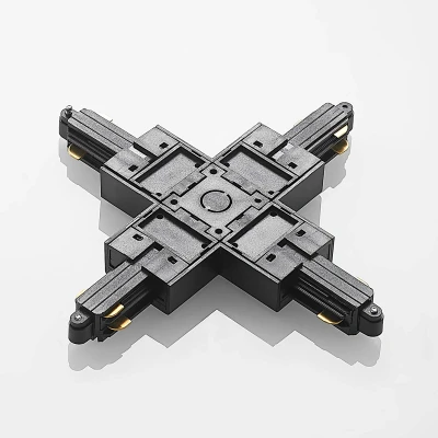 Abbildung von Lindby X Verbinder Linaro, schwarz, 1 Phasen System