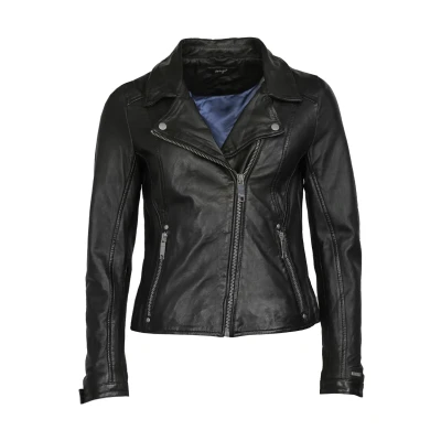 Abbildung von Maze Lederjacke, Damen, Größe: Small, Black cognac