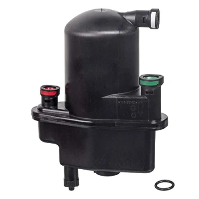 Abbildung von FEBI BILSTEIN 101446 Kraftstofffilter Leitungsfilter, mit Wasserabscheider Dichtring RENAULT: Clio 3, III Grandtour, Modus / Grand
