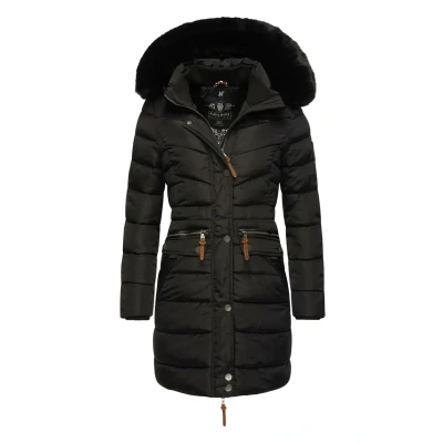 Abbildung von Navahoo Paula Wintermantel, Damen, Größe: XS, black with fur
