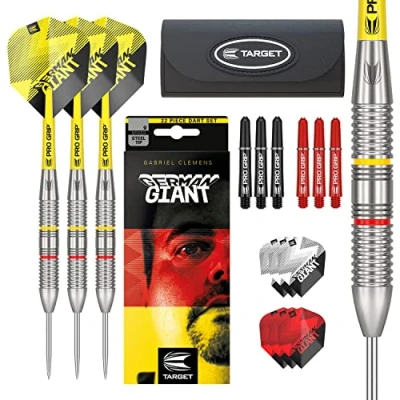Abbildung von Target Dartpfeil Gabriel Clemens Brass Steeldarts 22g