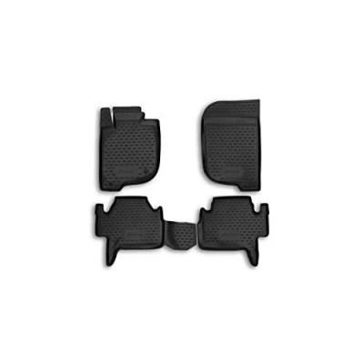 Abbildung von Element Gummimatten Passgenaue Fußmatten Mitsubishi Pajero Sport 2012 2016 4tlg