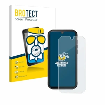 Abbildung von BROTECT Entspiegelungs Schutzglas für Blackview BV9900E Schutz Folie Panzerfolie Glas Matt [Extrem Kratzfest 9H, Anti Reflex, Fingerprint]