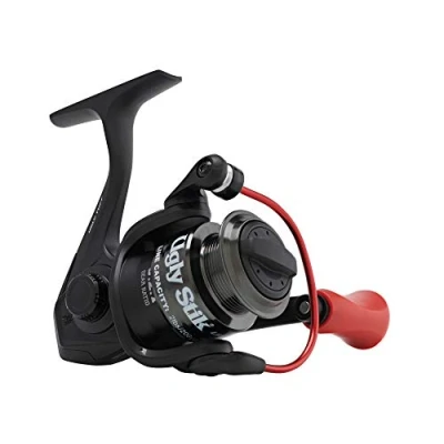 Abbildung von Ugly Stik Tuff Angelrolle Spinnrolle, Schwarz, 25