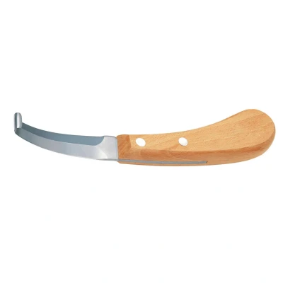 Abbildung von Kerbl Profi Hufmesser Holz und Metall Doppelt